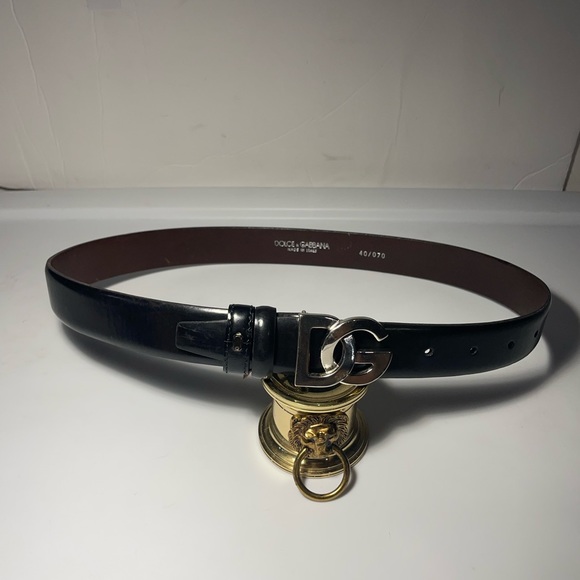 DOLCE  GABANA patent leather belt - Black DOLCE GABANA size 40 main image 7